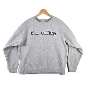 The Office TV Series Gray Pullover Crewneck Sweatshirt Unisex Size XL Dwight
